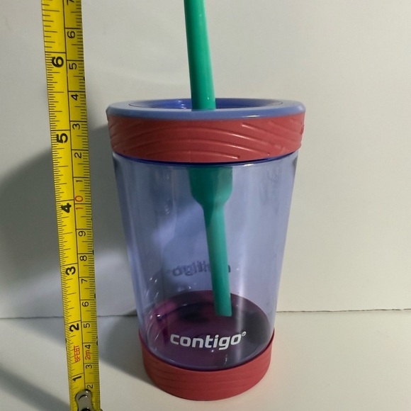 2 Contigo BPA-Free Tumblers with straw - Picture 5 of 6
